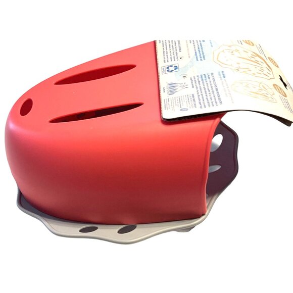 Dr Browns Dino Scoop Bath Toys Organizer Triceratops Red Gray BPA Free Plastic - Picture 4 of 16